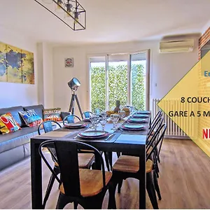 Climatisé Gare Stcharles 4 Grand Balcon / Experience-immo Appartement